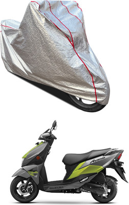 PAGORA Waterproof Two Wheeler Cover for Suzuki(Avenis 125, Silver)