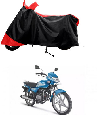 GROFATIK Two Wheeler Cover for Hero(HF Dawn BS6, Red)
