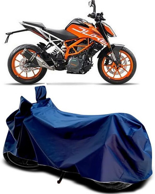 AASHTIK MART Two Wheeler Cover for KTM(390 Duke, Blue)