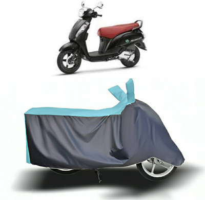 Mdstar Waterproof Two Wheeler Cover for Suzuki(Access 125, Grey)