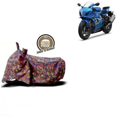 OliverX Waterproof Two Wheeler Cover for Suzuki(GSX R1300 Hayabusa, Multicolor)