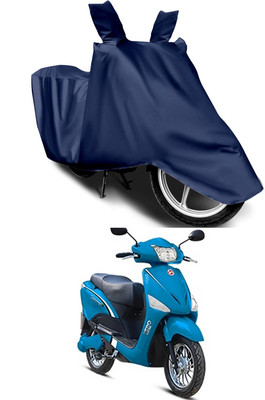 Furious3D Two Wheeler Cover for Hero(Electric Optima, Blue)
