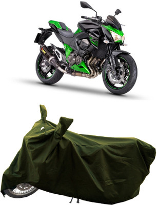 GROFATIK Two Wheeler Cover for Kawasaki(Z800, Green)