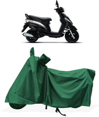 Tricway Two Wheeler Cover for Mahindra(Rodeo UZO, Green)