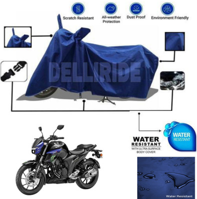 TPNYKR Waterproof Two Wheeler Cover for Yamaha(Fazer 25, Blue)