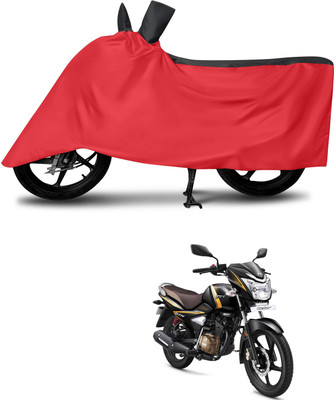 DeepShakshi AUTOMOTIVE Waterproof Two Wheeler Cover for TVS(Victor Premium, Multicolor)