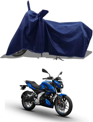 RAQTRO Waterproof Two Wheeler Cover for Bajaj(Pulsar N160, Blue)