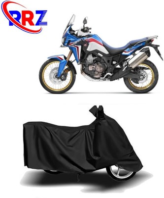 RRZ Waterproof Two Wheeler Cover for Honda(Africa Twin, Black)