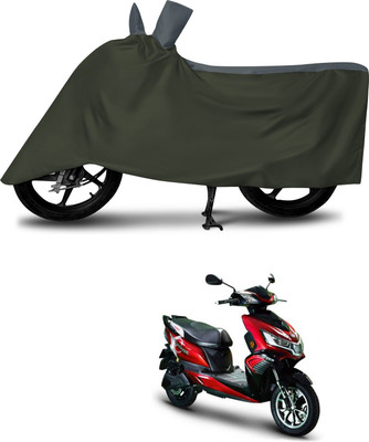 DeepShakshi AUTOMOTIVE Waterproof Two Wheeler Cover for Okinawa(i-Praise, Multicolor)