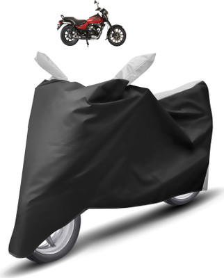 Caronix Two Wheeler Cover for Bajaj(Avenger 180 Street, Grey)