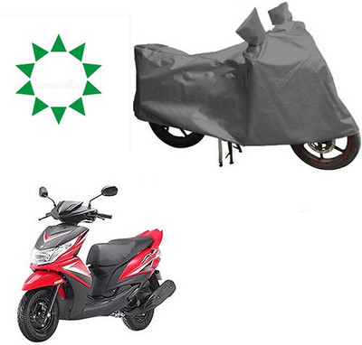 DeepShakshi AUTOMOTIVE Waterproof Two Wheeler Cover for Yamaha(Ray, Grey)