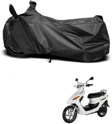 Varnwal E Commerce Waterproof Two Wheeler Cover for Indus(Yo Electron, Black)