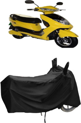Autoprime Two Wheeler Cover for Okinawa(R30 electric scooter, Black)