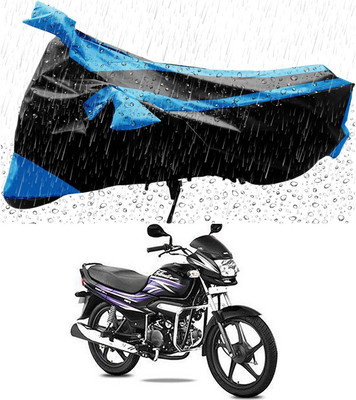 ENTIRELY ELITE Two Wheeler Cover for Hero(Super Splendor, Blue, Black)