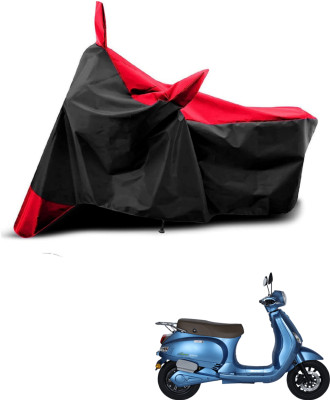 AASHTIK MART Two Wheeler Cover for Universal For Bike(Red, Black)