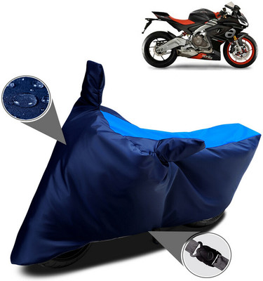 AUTOCAD Waterproof Two Wheeler Cover for Aprilia(RS 660, Blue)