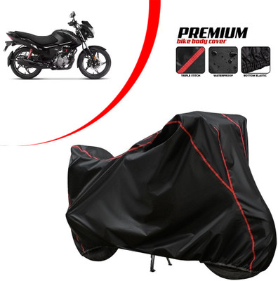 PAGORA Waterproof Two Wheeler Cover for Hero(Glamour i3s, Black)