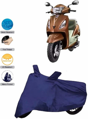 MMSSTAR Waterproof Two Wheeler Cover for TVS(Jupiter 125, Blue)