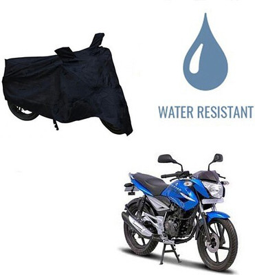 Mdstar Waterproof Two Wheeler Cover for Bajaj(XCD 125cc, Black)