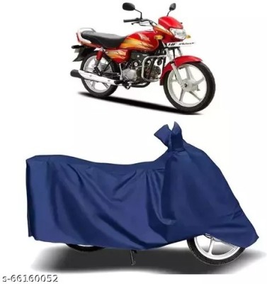 gurukul mart Waterproof Two Wheeler Cover for Universal For Bike(Chetak, Blue)