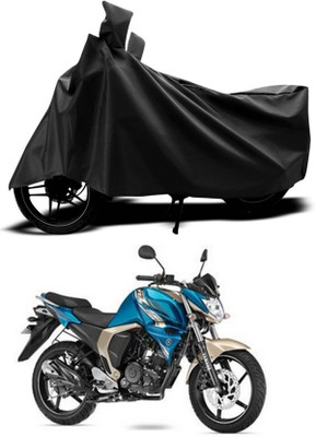 KEDIT Two Wheeler Cover for Yamaha(FZ S FI New BS6, Black)