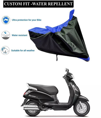 CODOKI Waterproof Two Wheeler Cover for Suzuki(Access 125, Blue)
