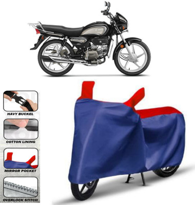 HWSXQAE Waterproof Two Wheeler Cover for Universal For Bike(Red)
