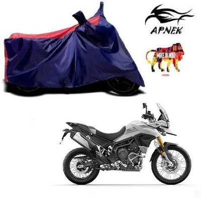 DeepShakshi AUTOMOTIVE Waterproof Two Wheeler Cover for Triumph(Trigger, Blue, Red)
