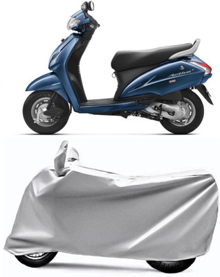 V VINTON Two Wheeler Cover for Honda(Activa 4G, Grey)