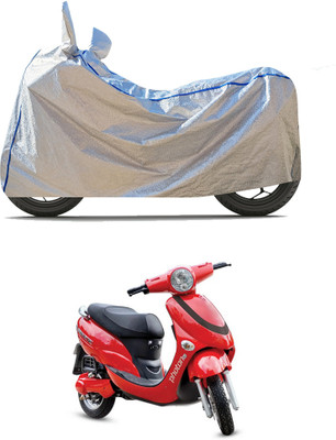CODOKI Waterproof Two Wheeler Cover for Hero(Electric Photon BS6, Silver)