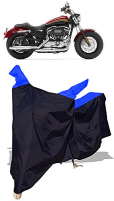 Amexride Two Wheeler Cover for Harley Davidson(1200 Custom, Multicolor)