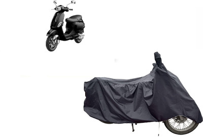 Anlopeproducts Waterproof Two Wheeler Cover for Vespa(SXL 125 BS6, Grey)