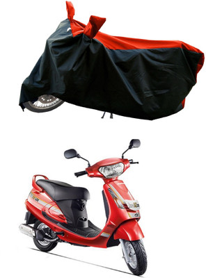 DeepShakshi AUTOMOTIVE Waterproof Two Wheeler Cover for Mahindra(Duro, Red)