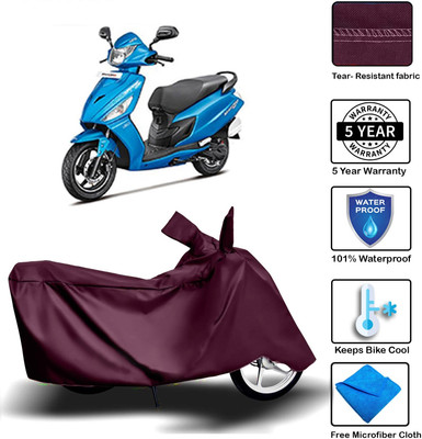 MISSION COLLECTION Waterproof Two Wheeler Cover for Hero(Maestro Edge, Maroon)