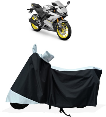 Tricway Two Wheeler Cover for Yamaha(YZF R15 V3 BS6, White)