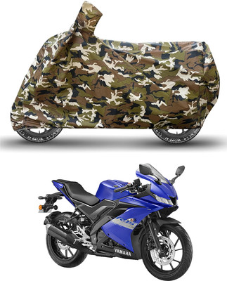 RABABLI Waterproof Two Wheeler Cover for Yamaha(R15S BS6, Multicolor)