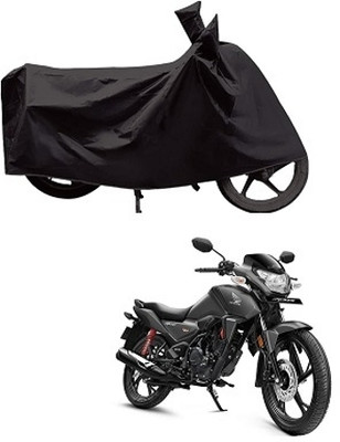 smwzxyu Waterproof Two Wheeler Cover for Honda(SS 125, Black)