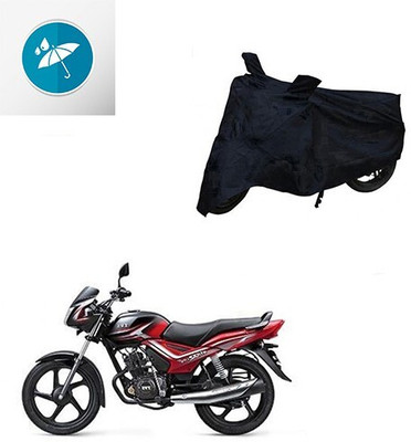 MMSSTAR Waterproof Two Wheeler Cover for TVS(Star City, Black)