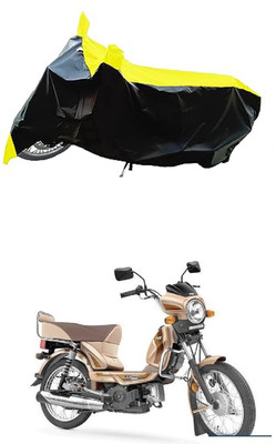 VESMEI Two Wheeler Cover for TVS(XL 100 Comfort, Yellow)