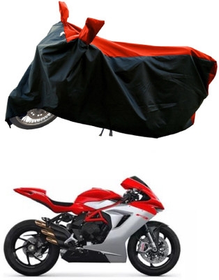 DeepShakshi AUTOMOTIVE Waterproof Two Wheeler Cover for MV Agusta(F3, Red)