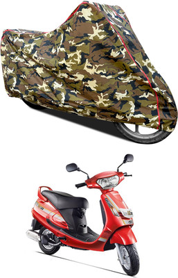GOSHIV-car and bike accessories Waterproof Two Wheeler Cover for Mahindra(Duro DZ, Yellow)