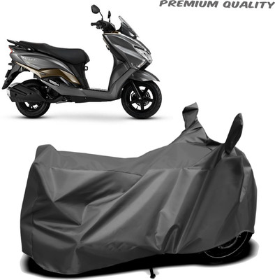 TRAVO Waterproof Two Wheeler Cover for Suzuki(Burgman Street 125, Grey)