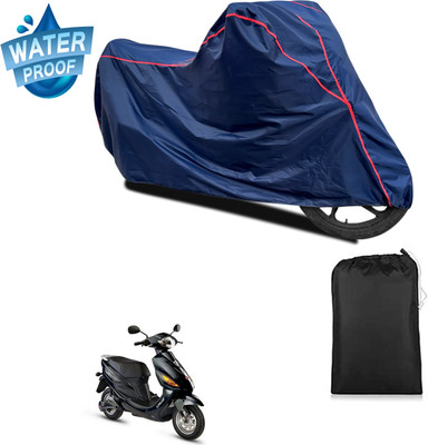 GOSHIV-car and bike accessories Waterproof Two Wheeler Cover for Hero(Electric Cruz BS6, Blue)