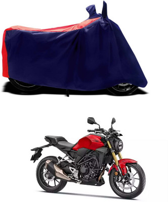 CODOKI Waterproof Two Wheeler Cover for Honda(CB300R, Red)