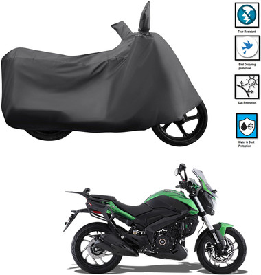 PAGORA Waterproof Two Wheeler Cover for Bajaj(Dominar 400 BS6, Grey)