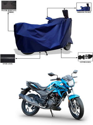 CODOKI Waterproof Two Wheeler Cover for Hero(Xtreme 200R, Blue)