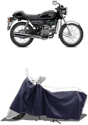 RAAMKM Two Wheeler Cover for Hero, Honda, Bajaj, TVS, Yamaha(Ninja 400 BS6, White, Black)