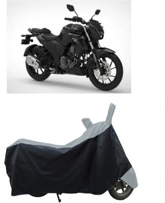 Coxtor Waterproof Two Wheeler Cover for Yamaha(FZ 25 BS6, Grey)
