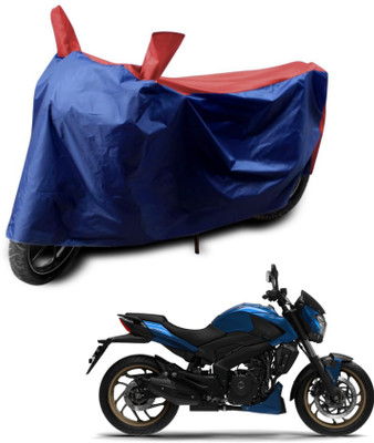 KEDIT Two Wheeler Cover for Bajaj(Dominar 400, Red, Blue)