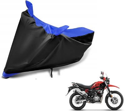 MOCKHE Two Wheeler Cover for Hero(Xpulse 200T, Blue)